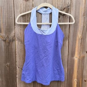 lululemon athletica Purple and Light Blue Tank Top Size 6